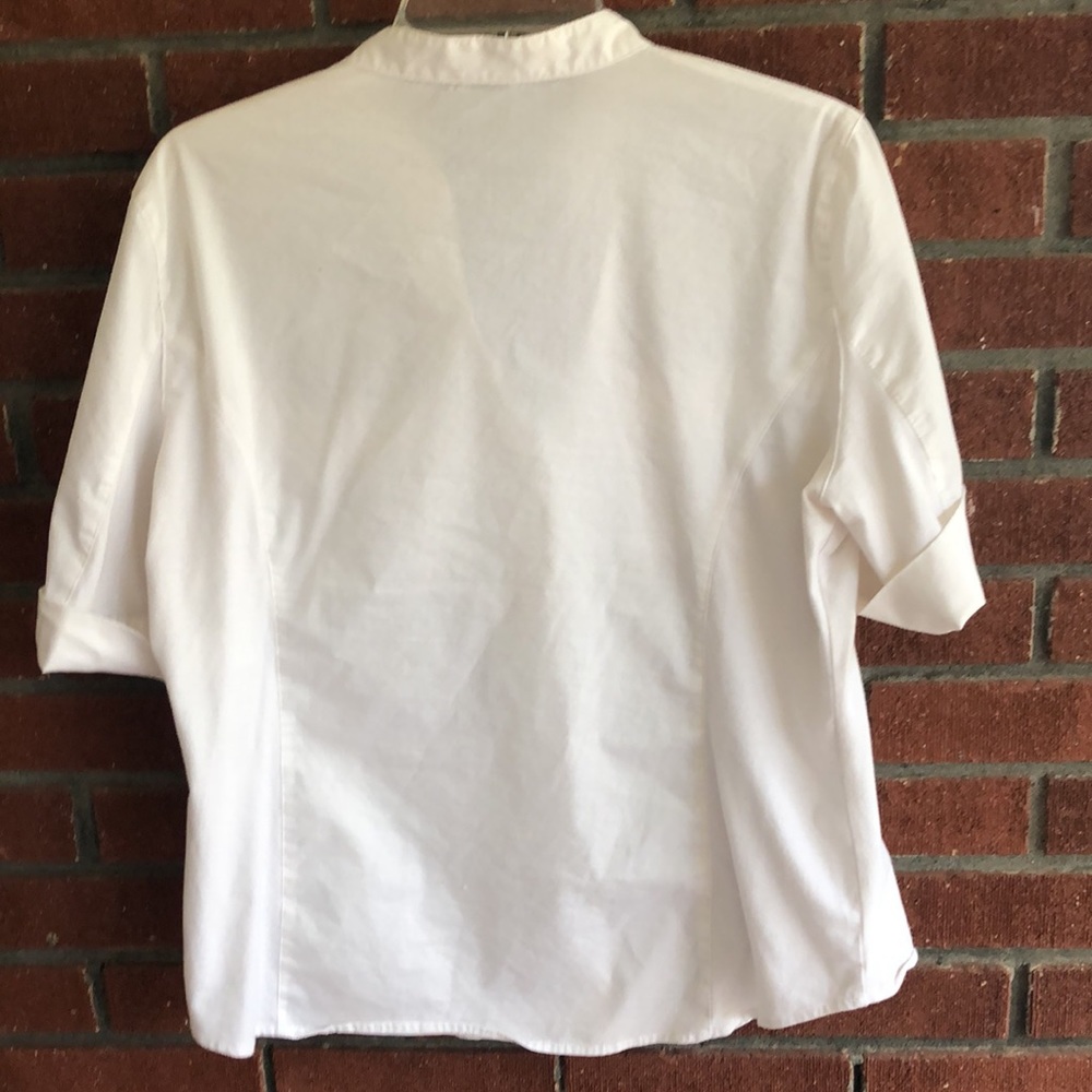 Anne Klein button down blouse-Large size - Picture 9 of 16